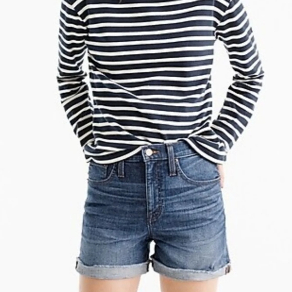 NWT J.Crew High Rise Denim Jean Short 31